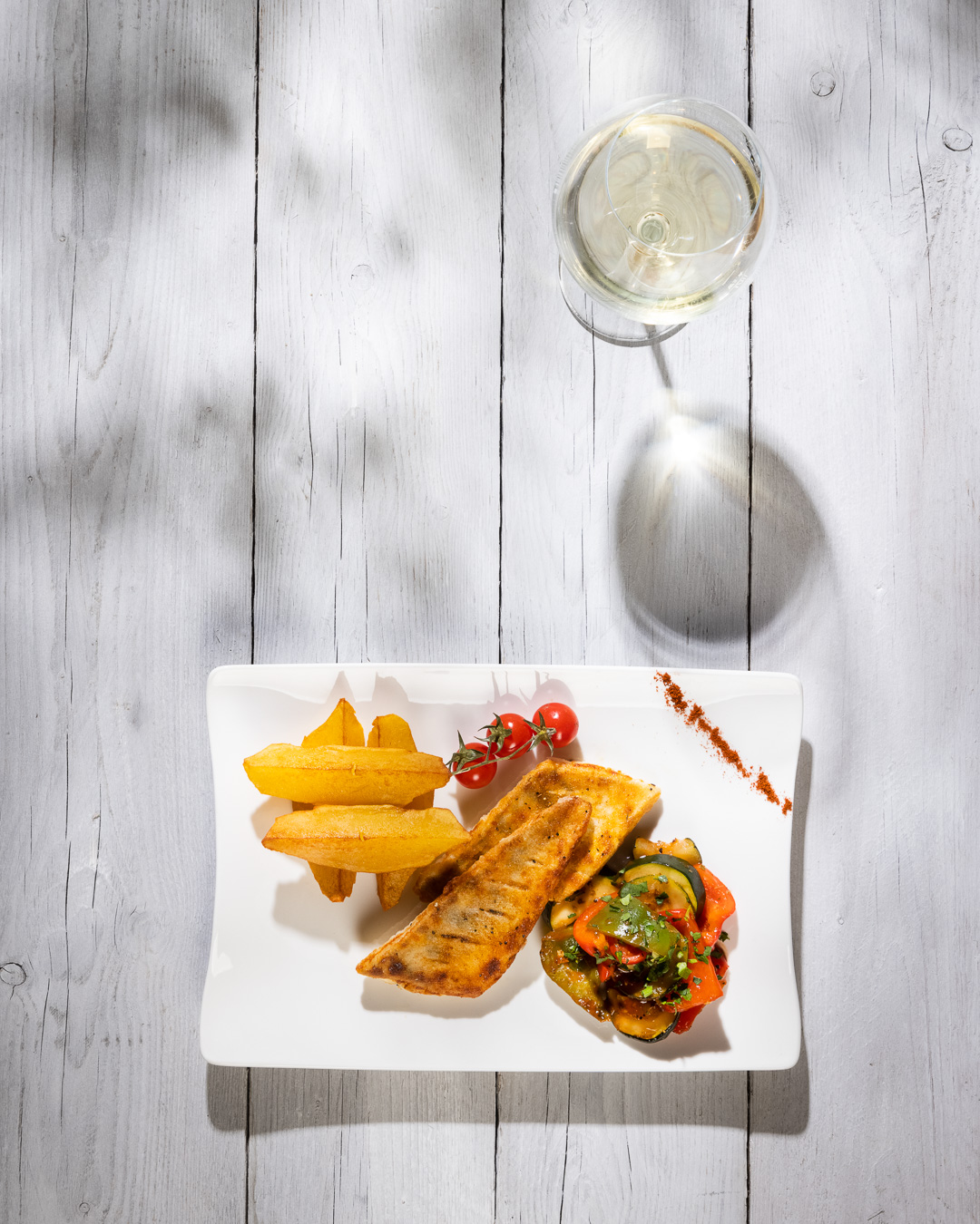 Zanderfilet gebraten